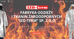 Desktop Screenshot of izo-term.pl
